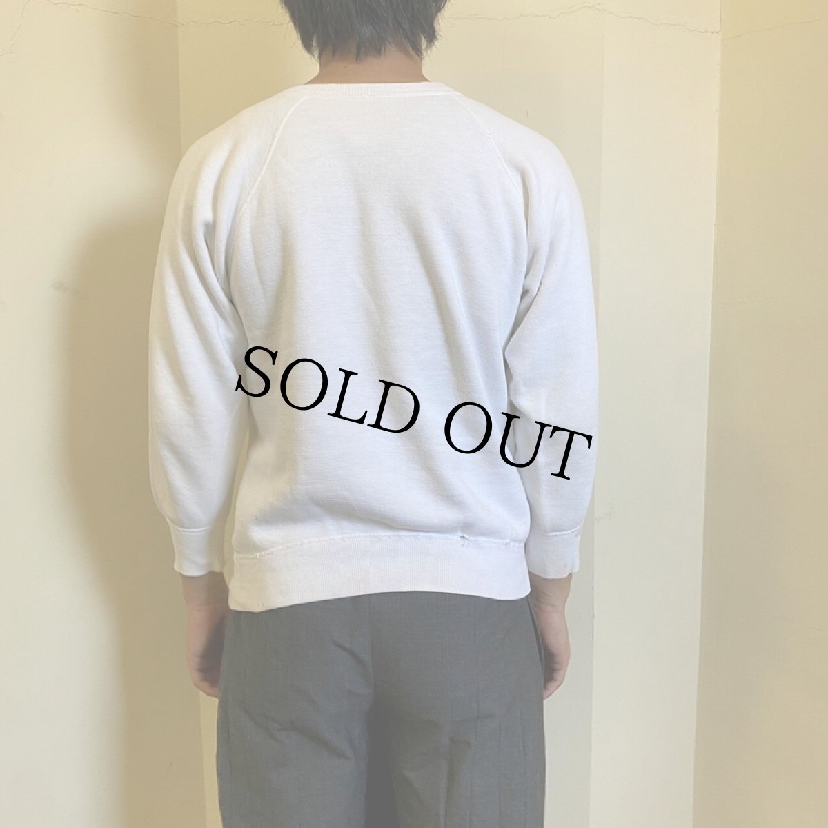 画像3: 60's "MITCHELL-NEILSON" プリント ラグランスウェット  (3)