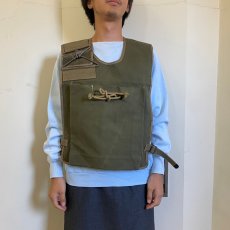 画像2: 40's WWII U.S.ARMY Ammunition Carrying Bag M2 (2)