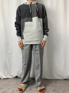 画像2: Champion REVERSE WEAVE "LIFE SWEAT" パネル切り替えスウェットフーディ M (2)