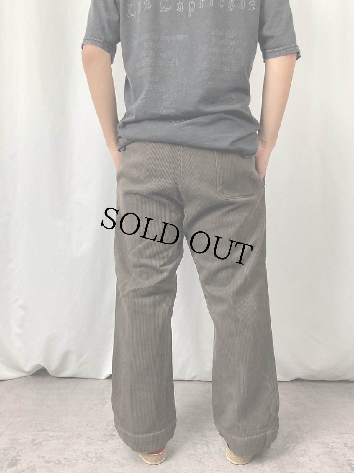 画像3: 40〜50's VETVOR クティ―ワークパンツ W34 (3)