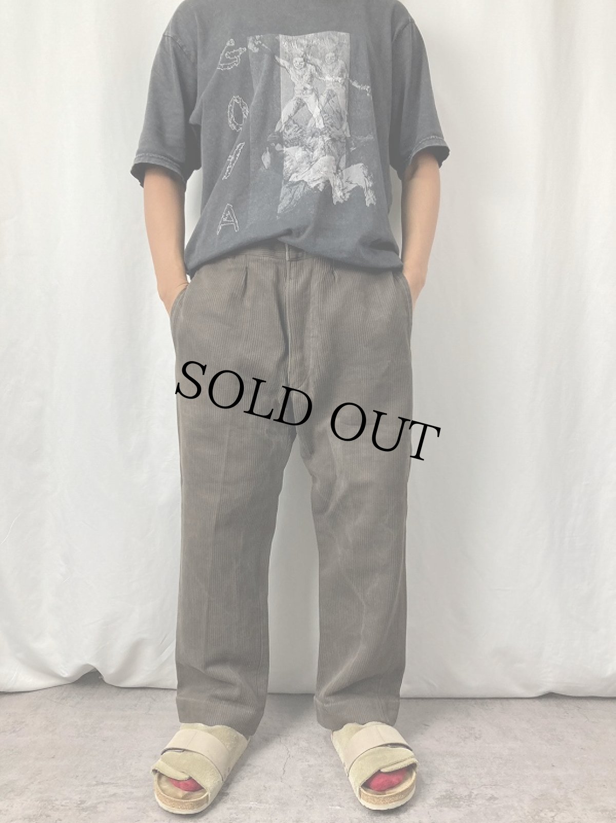 画像2: 40〜50's VETVOR クティ―ワークパンツ W34 (2)