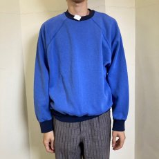 画像2: 60's THE SWEATSHIRTS COMPANY USA製 無地 ラグランスリーブスウェット XL (2)