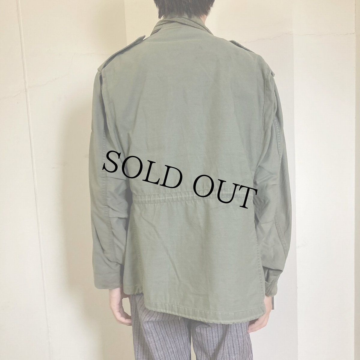 画像3: 70's U.S.MILITARY M-65 フィールドジャケット 3rd MEDIUM-SHORT (3)