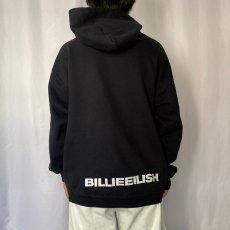 画像4: Billie Eilish ミュージシャンスウェットフーディー BLACK L (4)