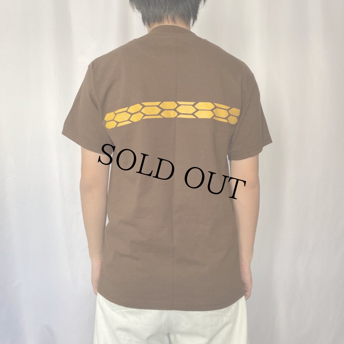 画像3: Wide Hive Records レコードレーベルTシャツ M (3)