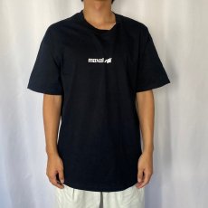 画像2: maxell 企業広告プリントTシャツ L (2)