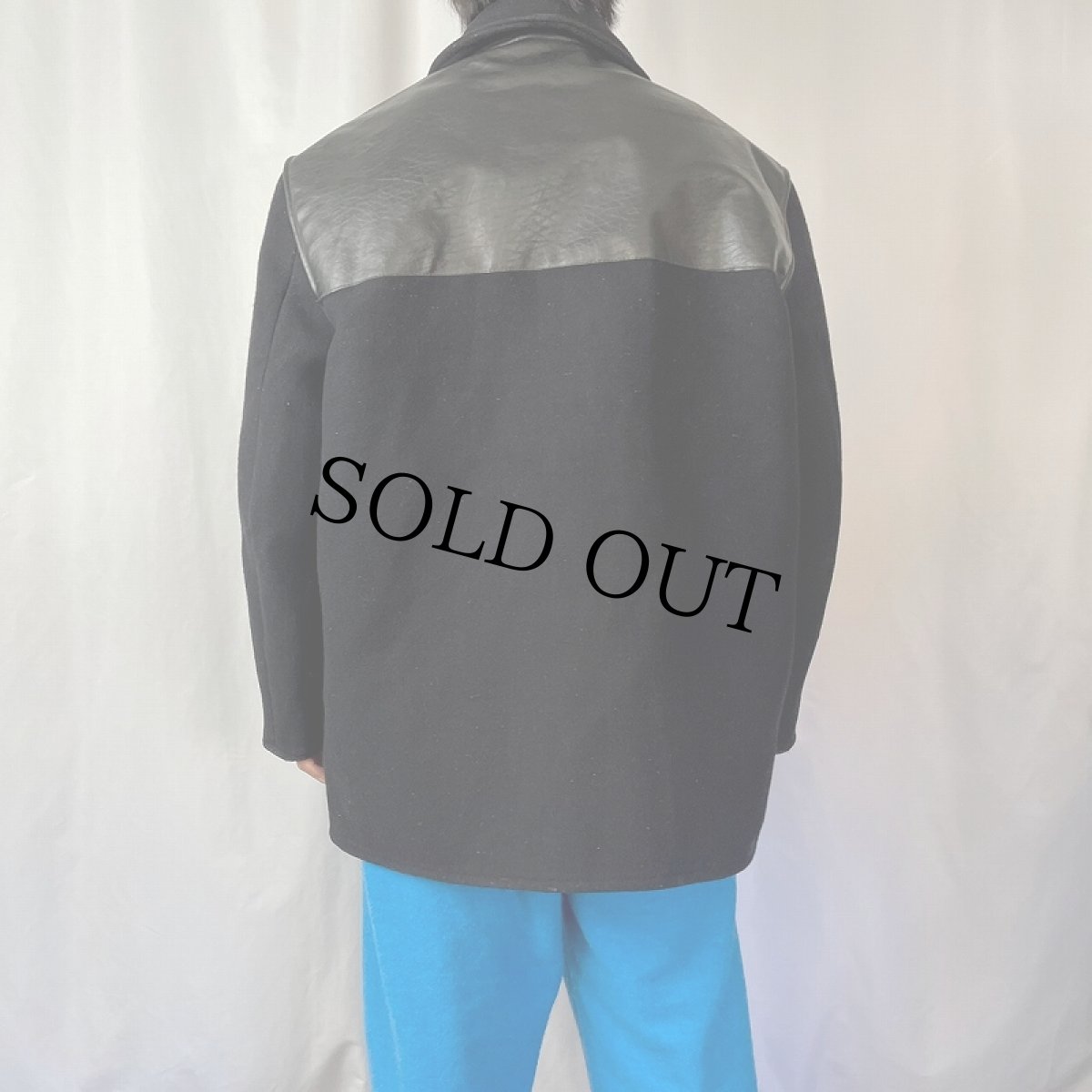 画像3: 60〜70's EURO ドンキージャケット BLACK (3)