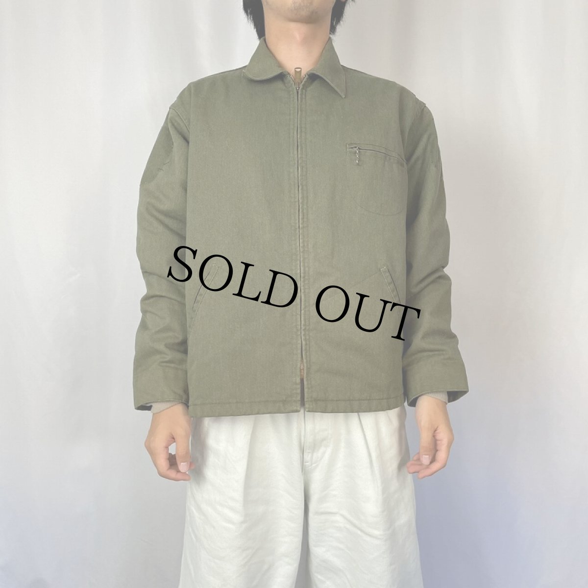 画像2: 70's OSHKOSH USA製 中綿入り ワークジャケット SIZE44 (2)