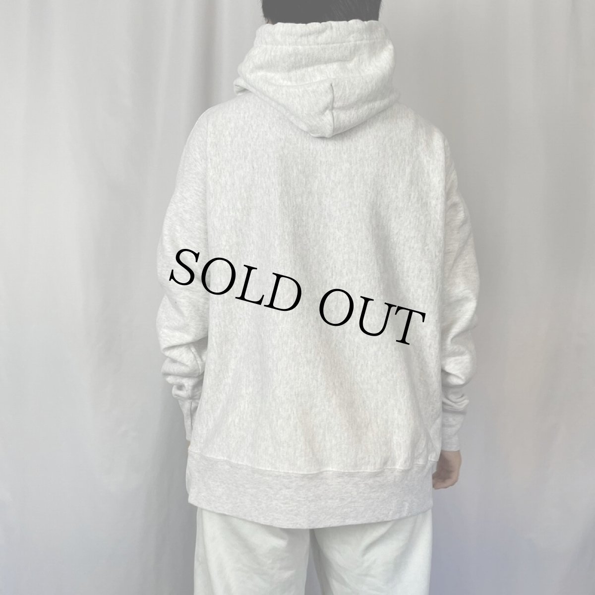 画像3: Champion REVERSE WEAVE "NYAC" ウィングフッドプリント スウェットフーディー XL (3)