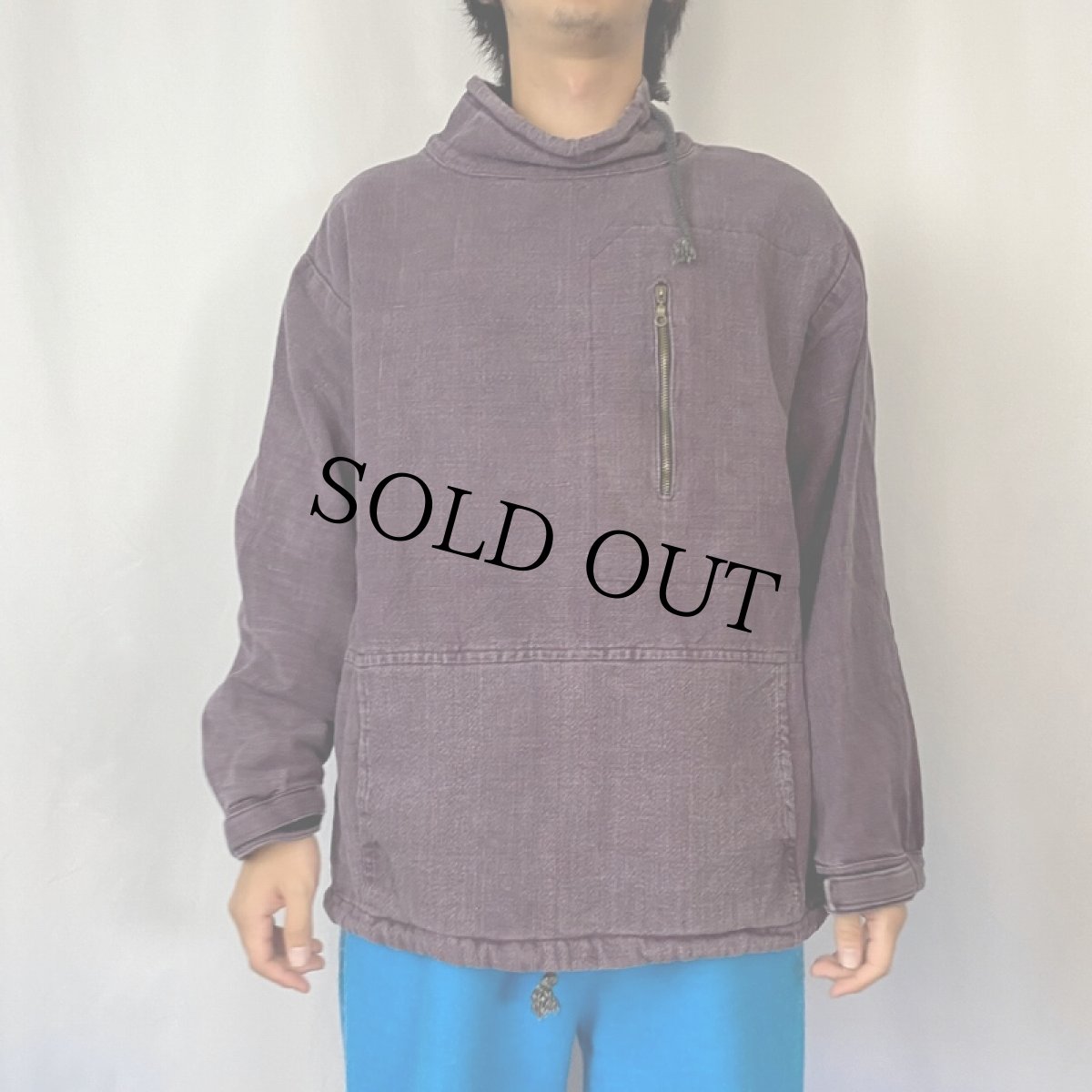 画像2: 90's〜 JASHU コットンプルオーバージャケット (2)