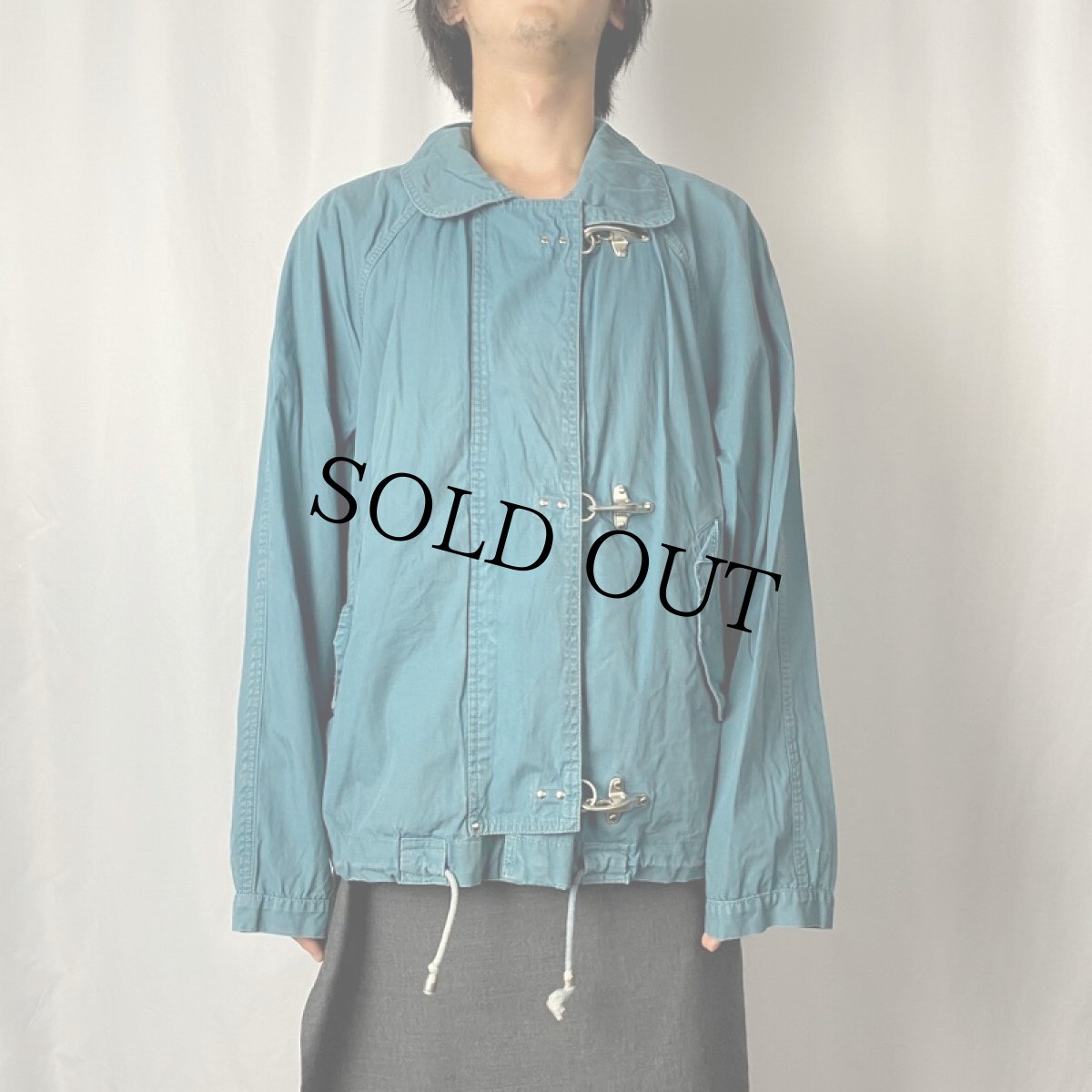 画像2: BRYN STELL コットンファイヤーマンジャケット M (2)