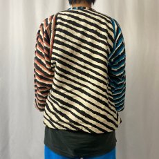 画像3: 【SALE】  総柄 デザインジップジャケット (3)