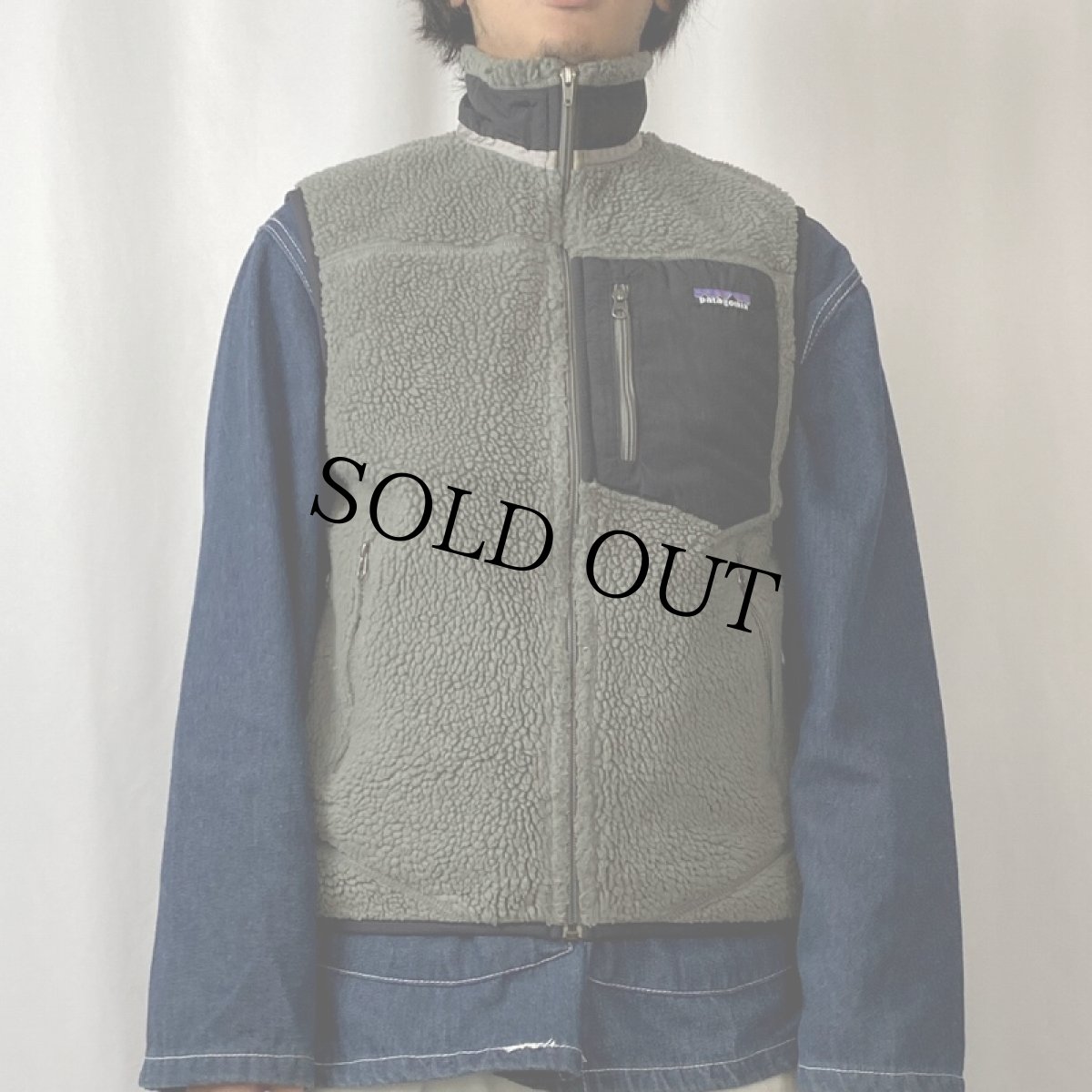 画像2: 2011AW Patagonia レトロXフリースベスト S (2)