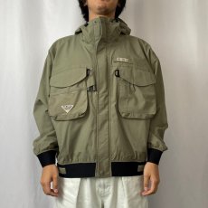 画像2: Columbia PFG ナイロンフィッシングジャケット L (2)