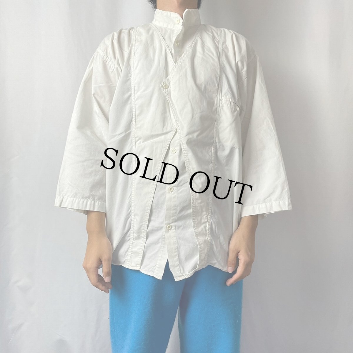 画像2: JOHNNY ITALIE製 デザインシャツ SIZE4 (2)