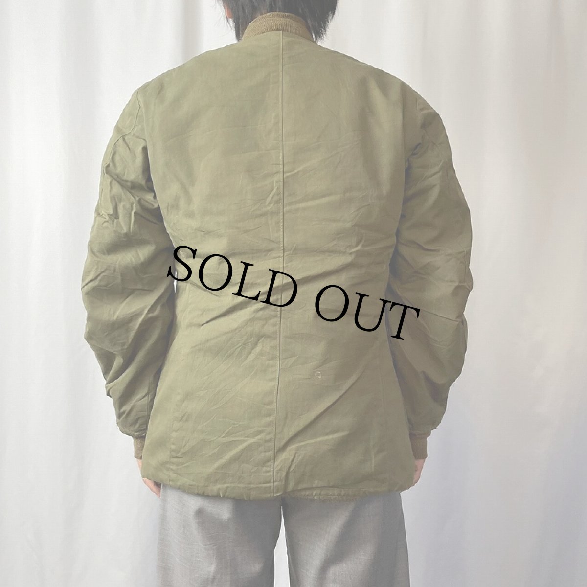 画像3: 40's U.S.ARMY M-43 フィールドジャケット パイルライナー  (3)