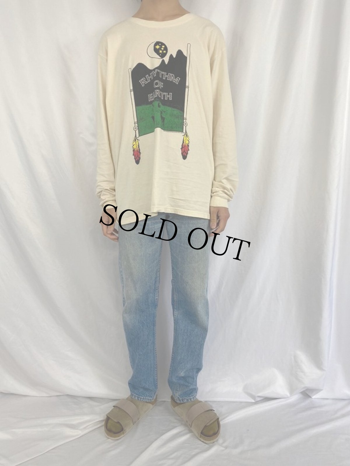 画像2: 90's Levi's 505 USA製 オレンジタブ デニムパンツ W33 (2)