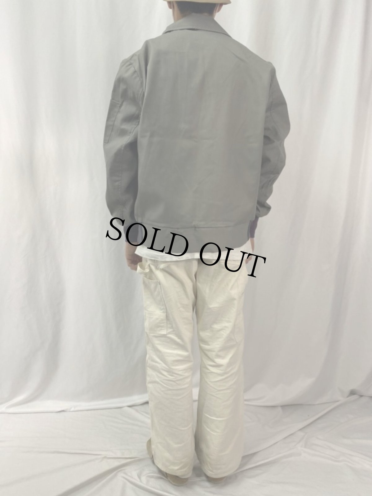 画像4: 60〜70's Patent-Gac "SERVICE NIGARA MOHAWK" ワークジャケット SIZE44 (4)