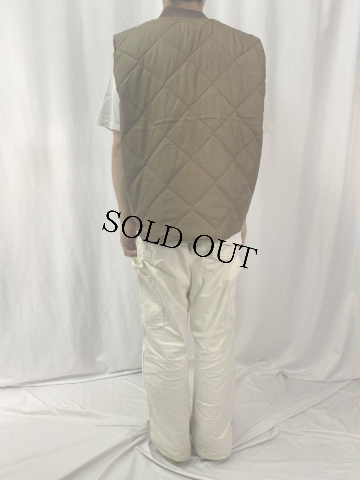 画像5: 70's bob allen ダックハンターカモ柄 リバーシブル ダウンベスト XL (5)