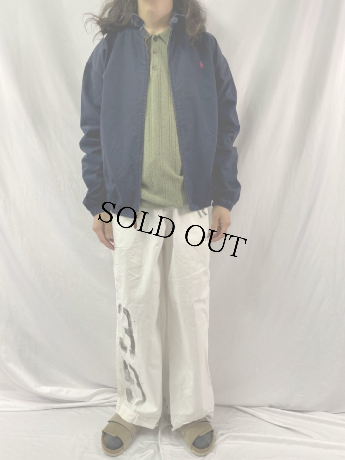 画像2: 90's POLO Ralph Lauren USA製 コットンスウィングトップ XL (2)