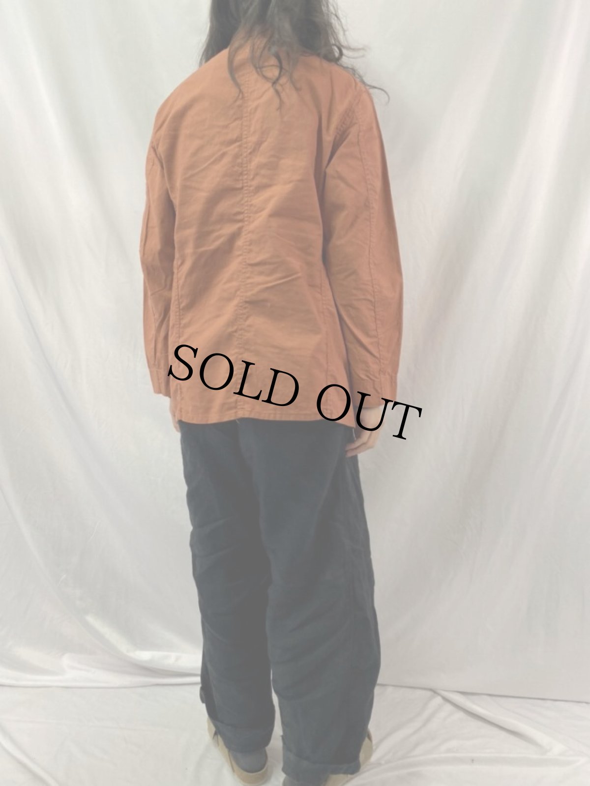 画像4: 50〜60's INDUSTRIAL Uniform co. ワッペン付き コットンカバーオール 42 (4)