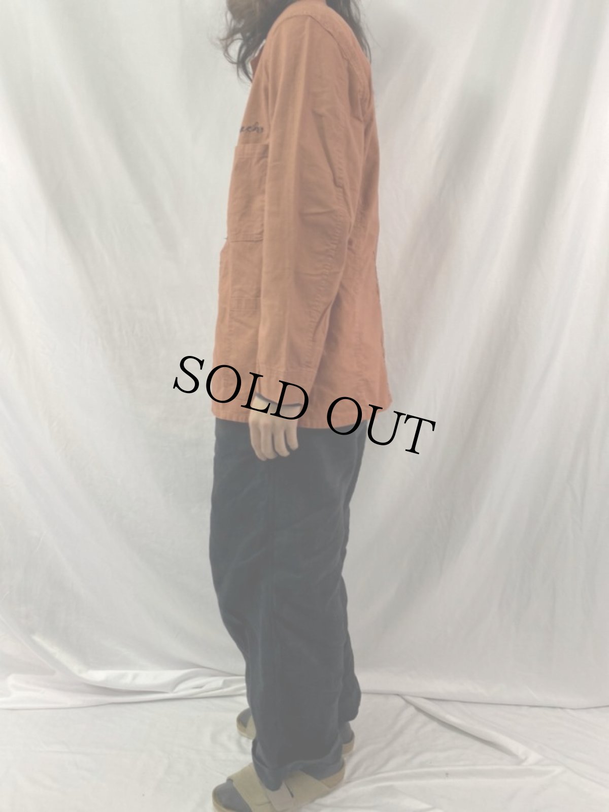 画像3: 50〜60's INDUSTRIAL Uniform co. ワッペン付き コットンカバーオール 42 (3)