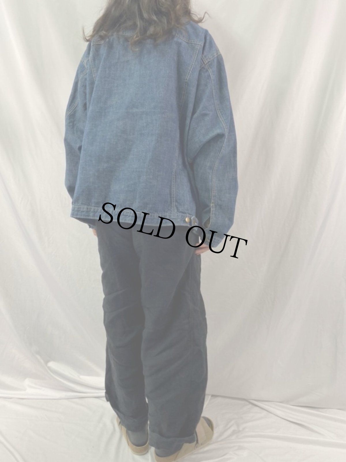 画像4: 90's KINGSIZE デニムジャケット 2XL (4)