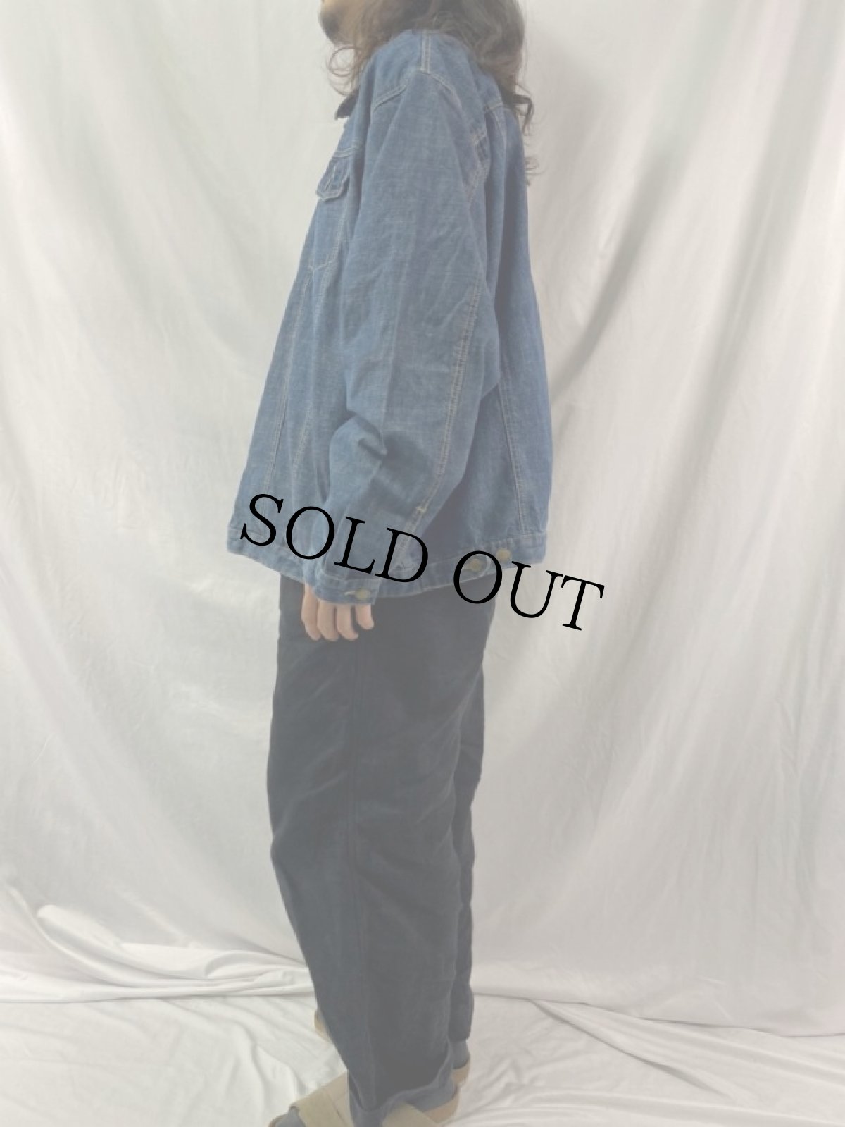 画像3: 90's KINGSIZE デニムジャケット 2XL (3)