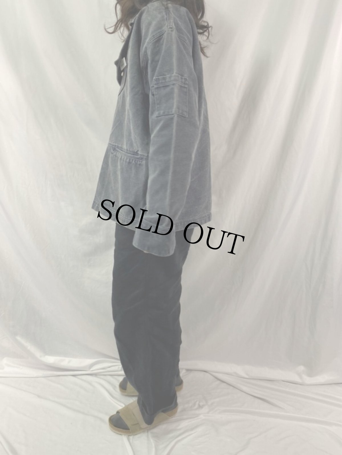 画像3: QUAI V ダックプルオーバージャケット (3)