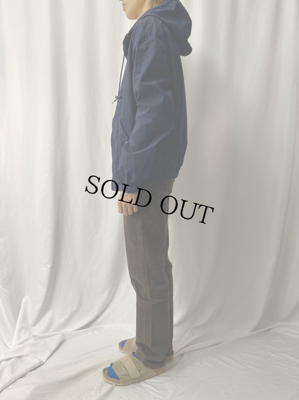 画像3: POLO Ralph Lauren ロゴ刺繍 コットンジップパーカー XL (3)