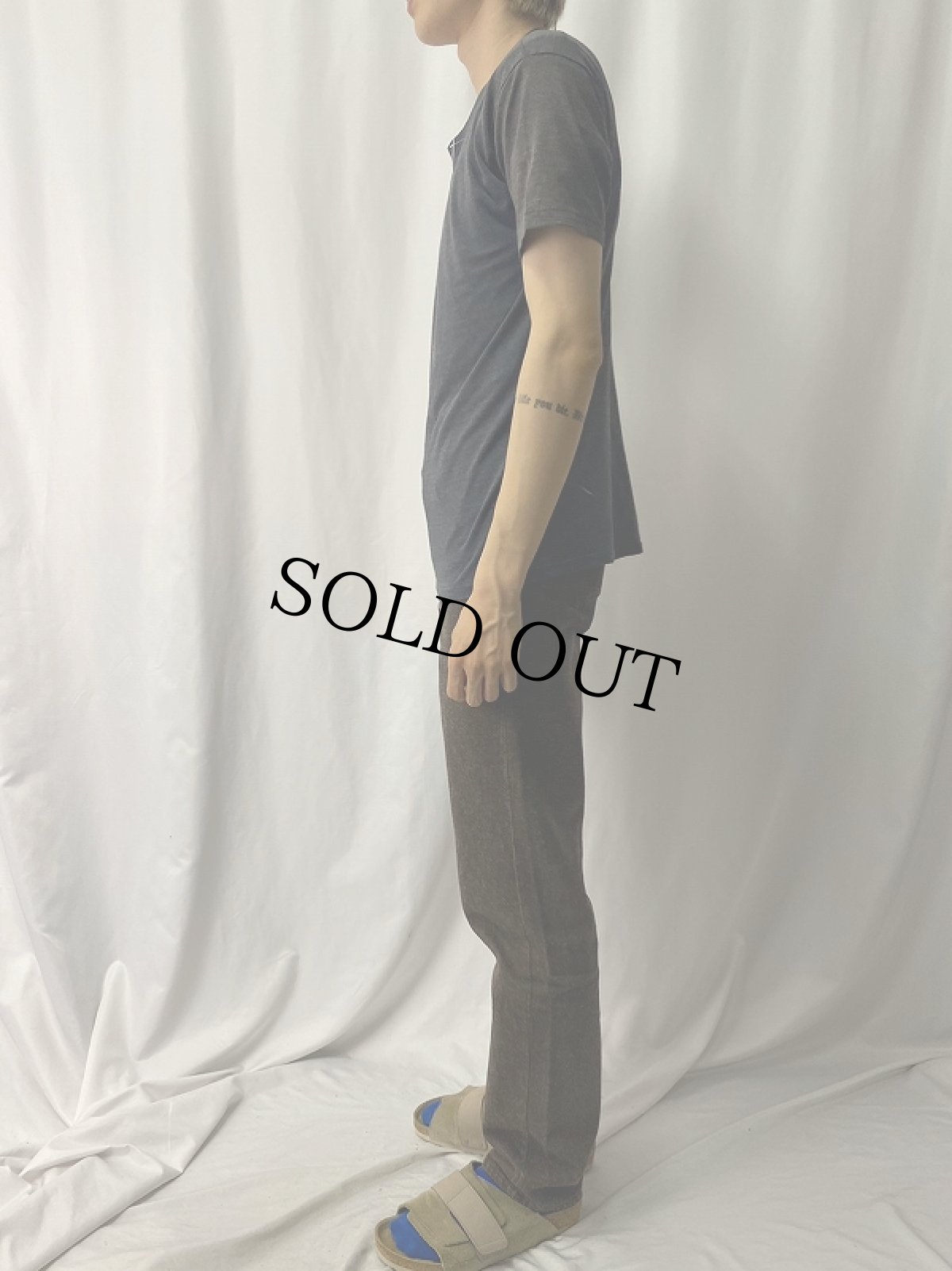 画像3: 80's John Lennon ミュージシャンプリントTシャツ L (3)