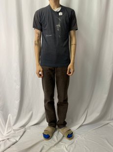 画像2: 80's John Lennon ミュージシャンプリントTシャツ L (2)