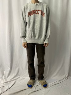 画像2: 90's RUGGED SWEATS USA製 REVERSE WEAVE TYPE "PRINCETON" スウェット XL (2)