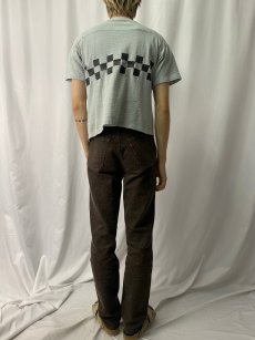 画像5: 70's PEUGEOT 自動車メーカー メッシュ ワイドチェストTシャツ (5)