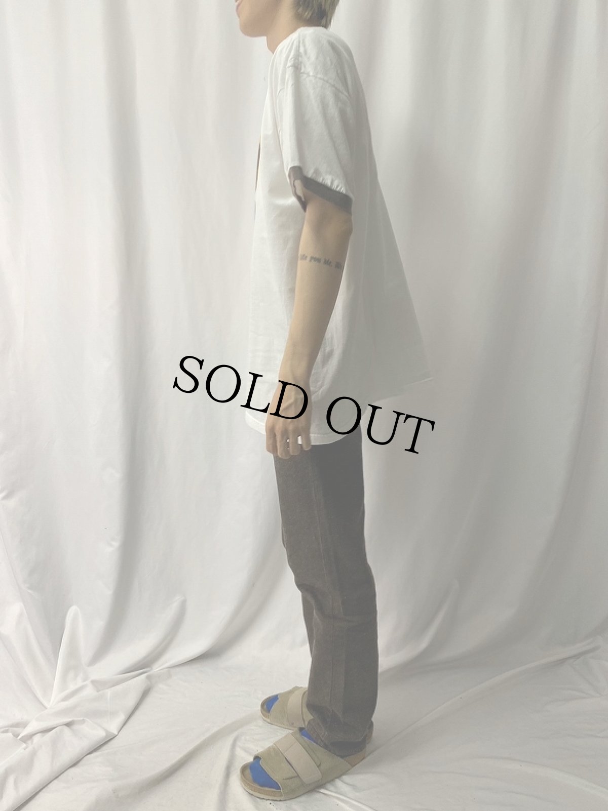 画像3: The 40 Years-Old Virgin コメディ映画プリント リンガーTシャツ (3)