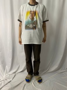 画像2: The 40 Years-Old Virgin コメディ映画プリント リンガーTシャツ (2)