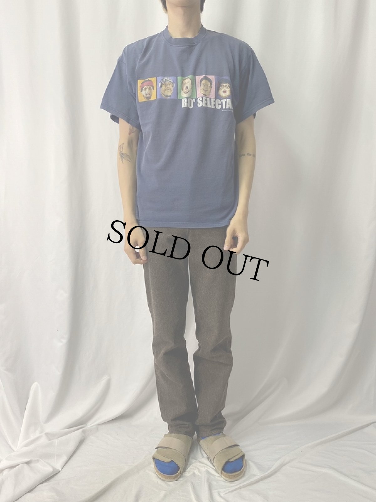 画像2: 2000's Bo' Selecta! コメディドラマ プリントTシャツ L (2)