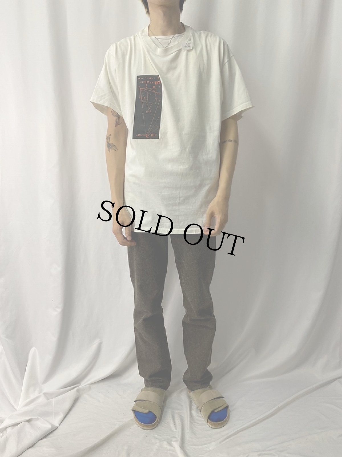 画像2: 90's USA製 グラフィックプリントTシャツ XL (2)