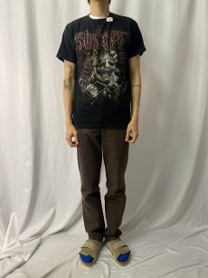 画像2: Slipknot ヘヴィメタルバンドプリントTシャツ BLACK (2)