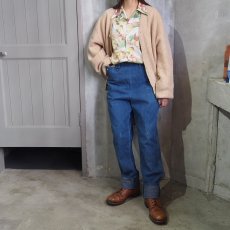 画像1: 50's LEVI'S ショートホーン デニムランチパンツ W28 (1)