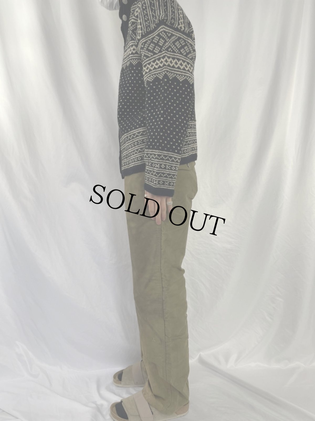 画像3: 30's〜 Hirsch Weis オイルドコットン ハンティングパンツ W30 (3)