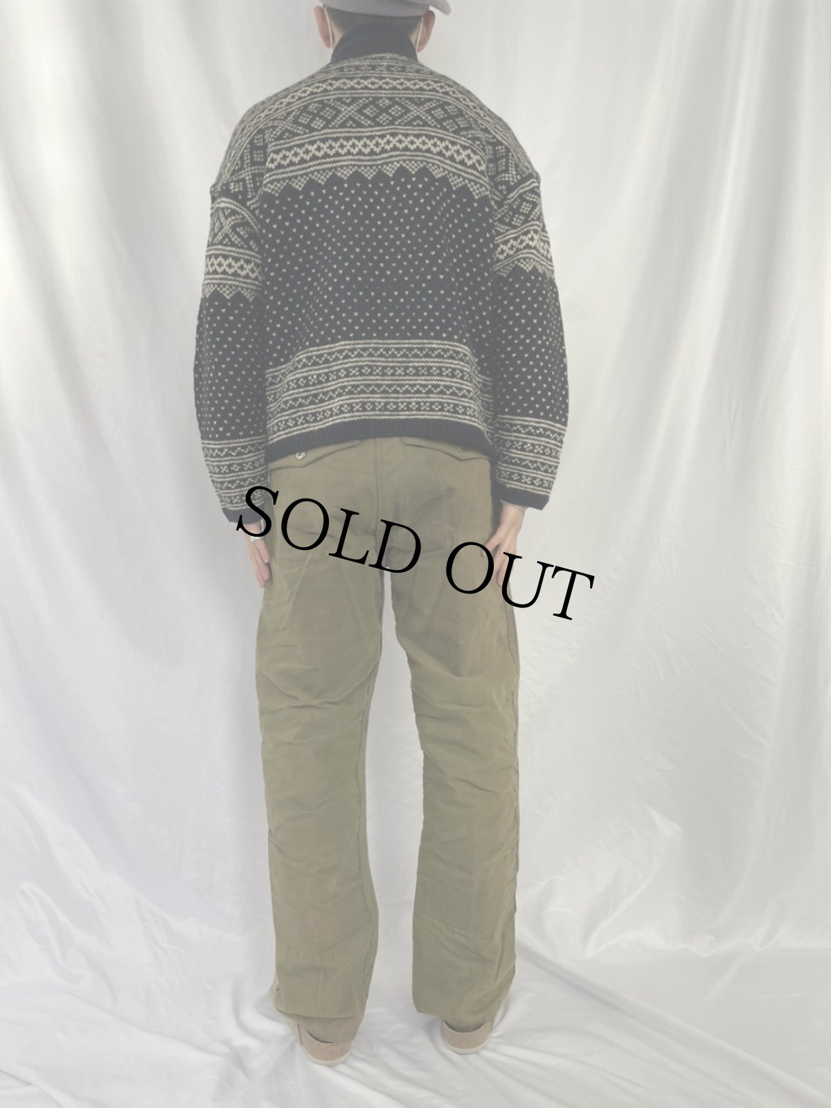 画像4: 30's〜 Hirsch Weis オイルドコットン ハンティングパンツ W30 (4)