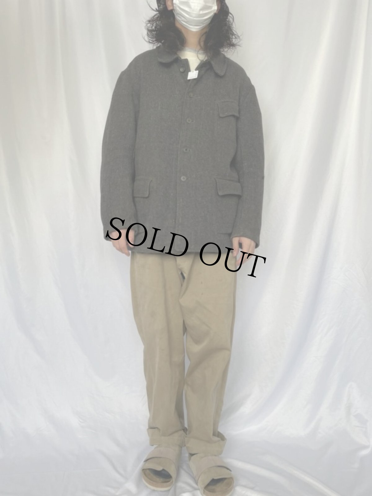 画像2: 50's Pascal FRENCH ファーマーズジャケット (2)