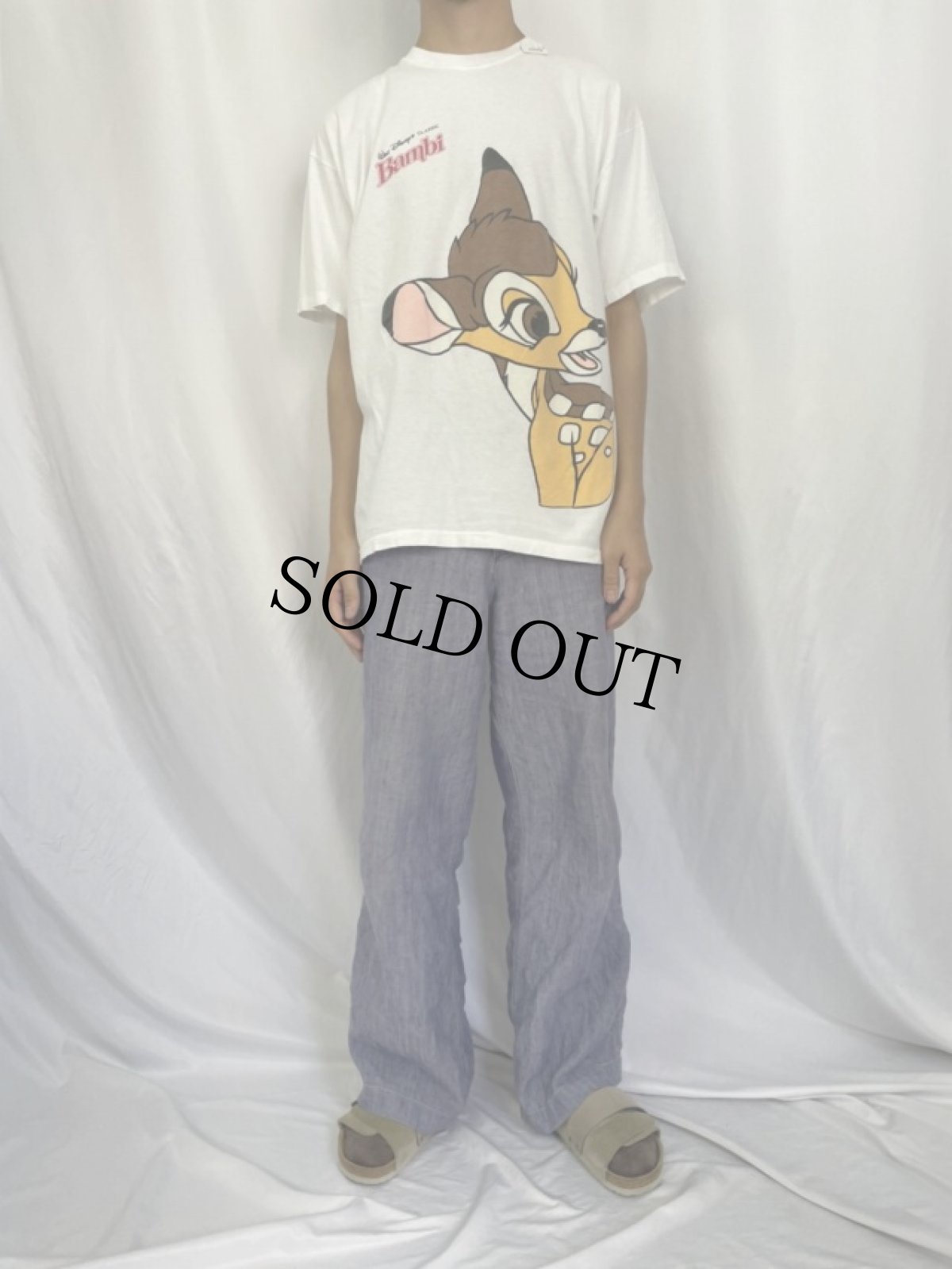 画像3: 90's Disney "Bambi" キャラクターTシャツ XL (3)
