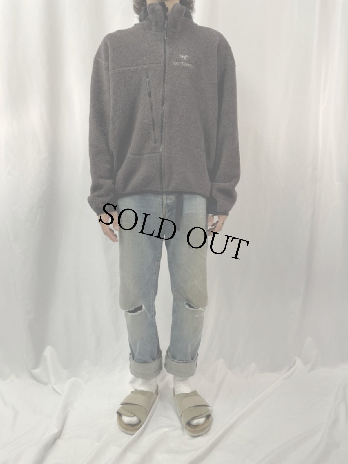 画像2: 90's ARC'TERYX "POLARTEC" フリースジャケット (2)