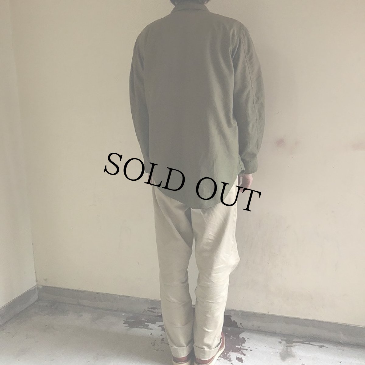 画像4: 70's U.S.ARMY ノーメックス ヘリクルーシャツ (4)