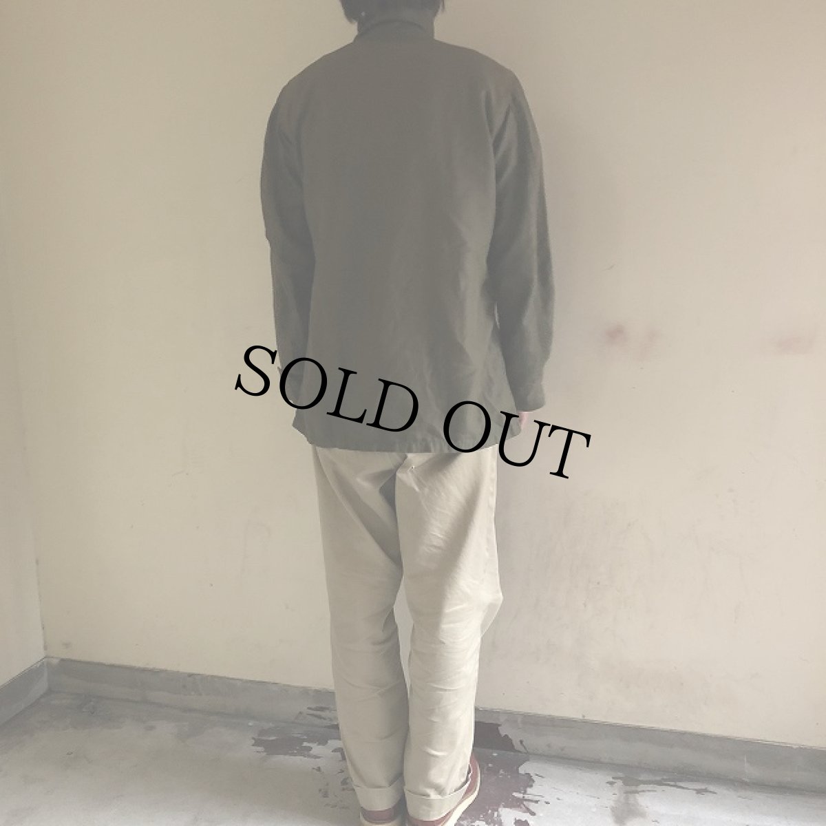 画像4: 60's U.S.ARMY ノーメックス ヘリクルーシャツ MEDIUM-LONG (4)