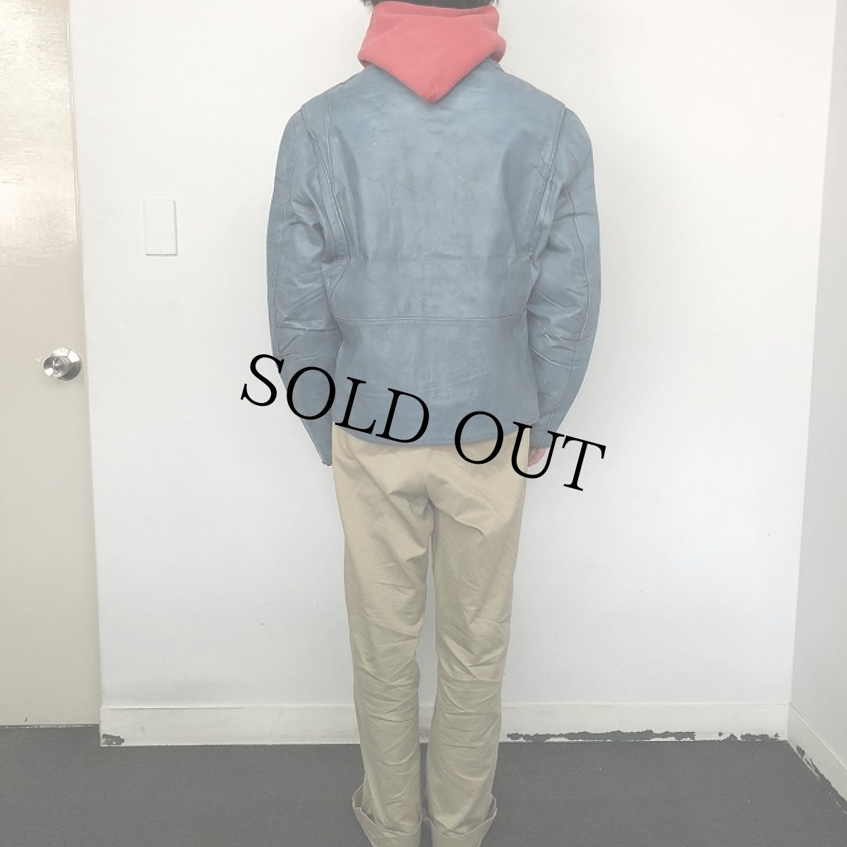 画像4: 60〜70's シングルライダースジャケット (4)