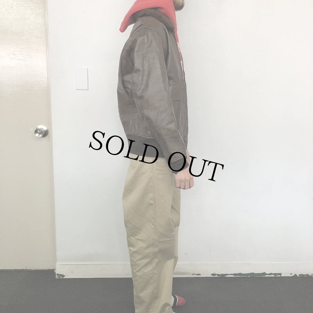 画像3: VINTAGE Willis&Geiger U.S.NAVY G-1 Type フライトジャケット SIZE 40 (3)