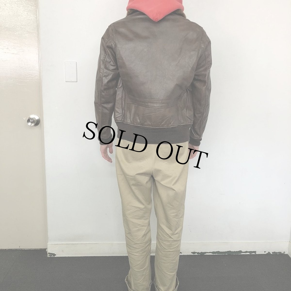 画像4: VINTAGE Willis&Geiger U.S.NAVY G-1 Type フライトジャケット SIZE 40 (4)